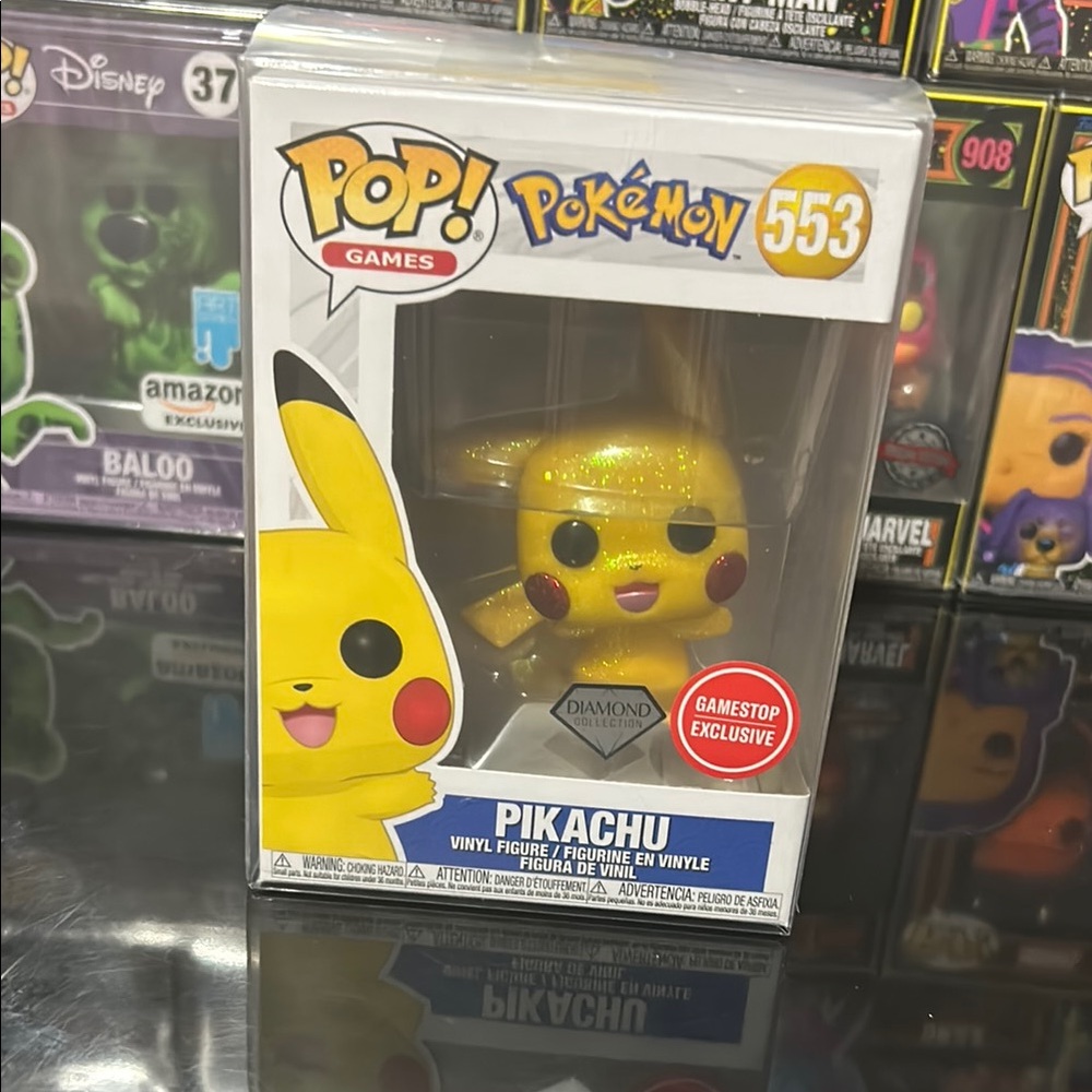 Funko Pop! Games Pokémon Pikachu Gold Exclusive